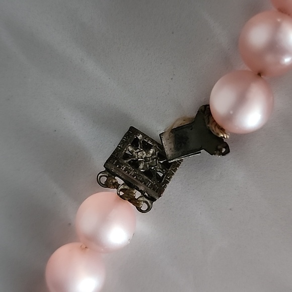 Antique glass beaded necklace - Picture 4 of 5